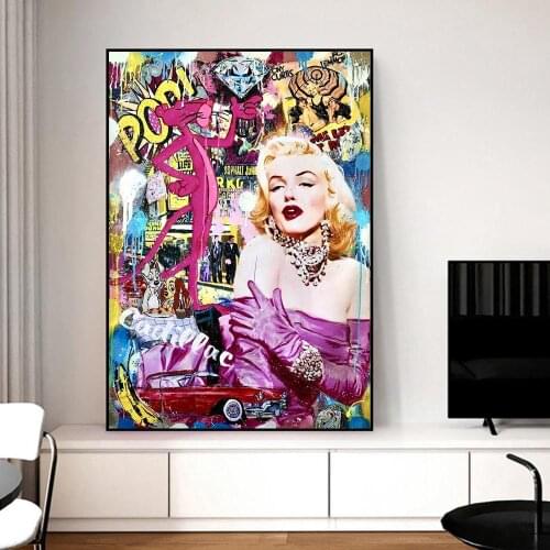 Modern Graffiti Art Muhammad Ali VS Hulk Canvas Paintings on the Wall Art Boxing Pictures Posters And Prints for Home Cuadros