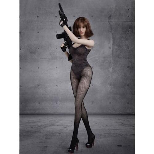 1/6 Ultra-Thin And Ultra-High Elasticity Seamless Sexy Pantyhose Camouflage Swimsuit Suit, Suitable For 12-Inch Movable Doll