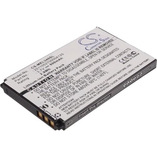 Cameron Sino Mobile SmartPhone Replacement Li-ion Battery 800mAh For 2011052700004120 ZTE EL340, EL340 Dual BL Free Tools