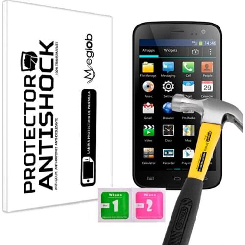 Protector de Pantalla Anti-Shock Anti-Golpe Anti-arañazos Compatible con Mobistel Cynus F4