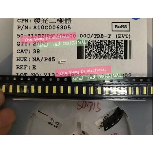 1000pcs/lot 4014 cool white 15000K lamp beads LED SMD high brightness copper brackets light-emitting diode 0.2W new