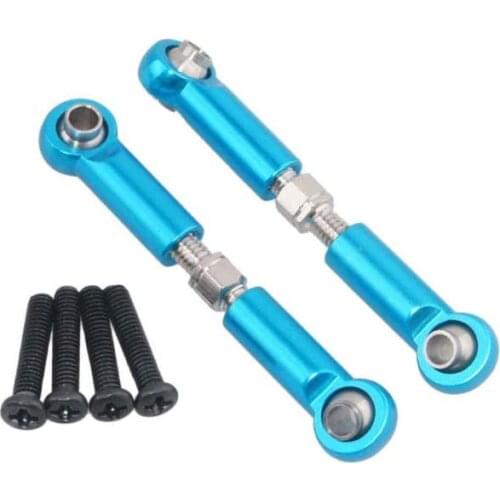 4 color RC A580039 Alum Front / Rear Servo Link 2PCS For 1:18 WLtoys A949