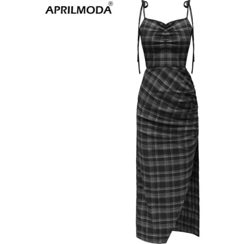 APRIL MODA Summer Dresses With A Slit
