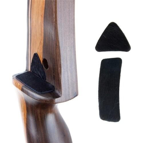 Hunting Archery Adhesive Patch Recurve Bow Traditional Arrows Fur Shoot Rest Archery Accessories