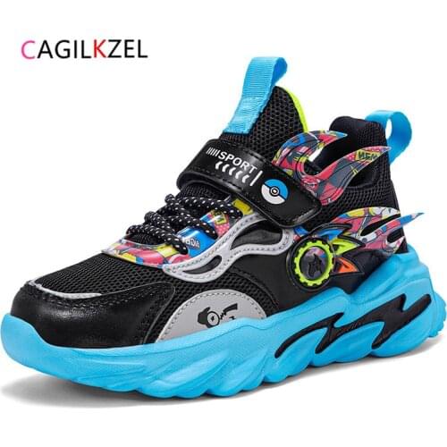 CAGILKZEL Autumn Kids Sneakers Boys Shoes Breathable Mesh Children Shoes For Boy Fashion Casual Running Children Shoes Enfant