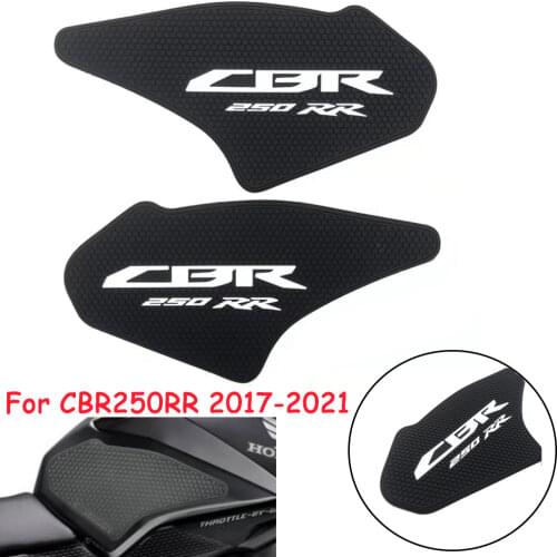 Motorcycle Anti-Heated Gas Tank Side Grip Traction Knee Protector Sticker Anti Slip Pad For Honda CBR250RR CBR250 RR 2017-2021