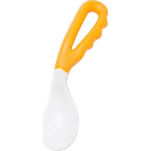 Silicone Spoon for Baby Utensils Set Auxiliary Food Toddler Learn To Eat Training Bendable Soft Fork Infant Children Tableware