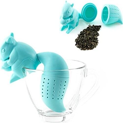 Silicone Tea Strainer Creative Poop Shaped Funny Herbal Coffee Tea Filter Diffuser Reusable Tea Infusers Kitchen Tea Accessories