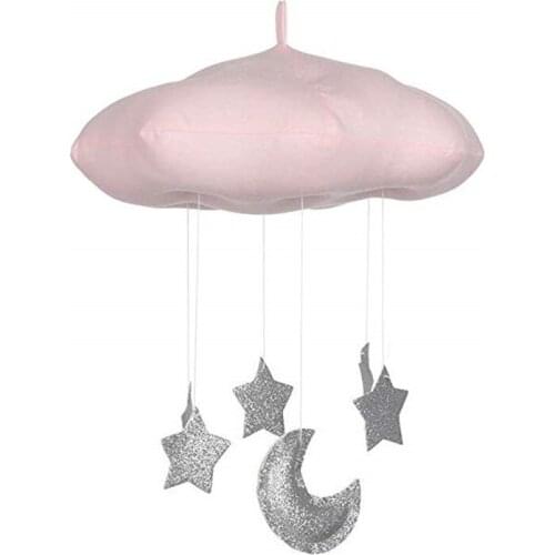 Nordic Cloud Wall Decor Stuffed Toys Soft Baby Bed Hanging Toy Kids Christmas Gifts Children Tent Room Decoration Ornament Props