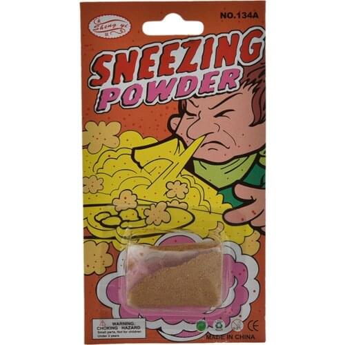Funny Gags Practical Jokes Sneezing Powder Trick Toys Kids Gifts April Fool Joke Gags Trick Toys