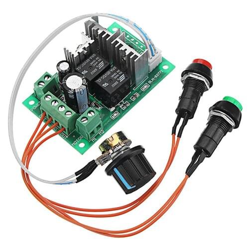 6V/12V/24V PWM DC Motor Controller 10A Forward And Backward Linear Actuator Governor Speed Control Self-reset
