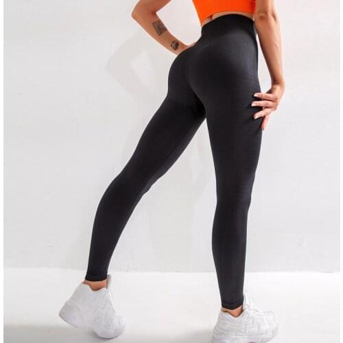 WHOUARE Leggings Women Sport Yoga Pants Gym Fitness Essentials Seamless High Waist Hip Lift Women Yoga Leggings
