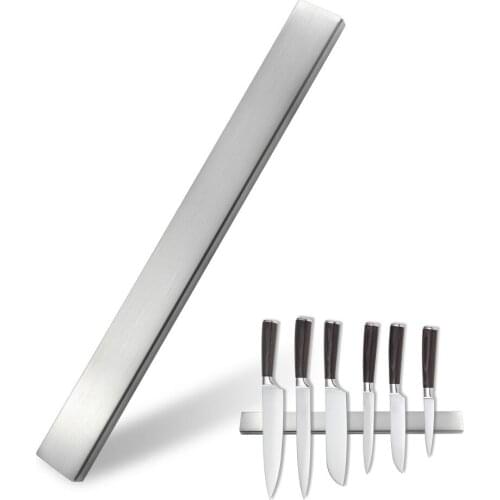 304 Stainless Steel Knife Holder Wall Storage High Quality 50CM Save Space Kitchen Knife Help Cooking Accessory Tools