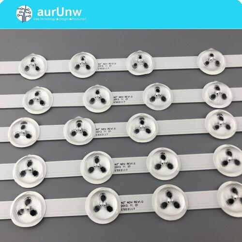 5pcs x LED Backlight Strip for LG 40" NDV REV1 VES400UNDS /DC 39FHD-CNOV LC-39LD145K 40L3453DB 40PFL3018T/12