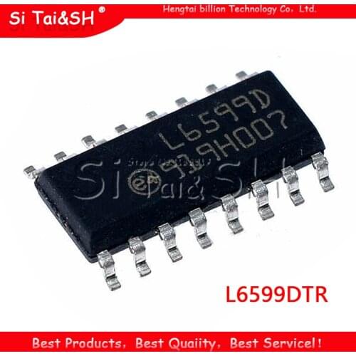 5pcs L6599DTR SOP16 L6599D SOP L6599 SMD SOP-16 new and original