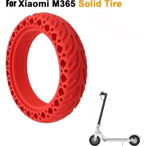 8.5 inch Electric Scooter Honeycomb Shock Absorber Damping Tyre Durable Rubber Solid Tire For Xiaomi Mijia M365