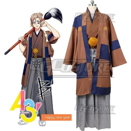 Anime A3! Settsu Banri Cosplay Costume Dresses Christmas Halloween Free shipping CG726WMY