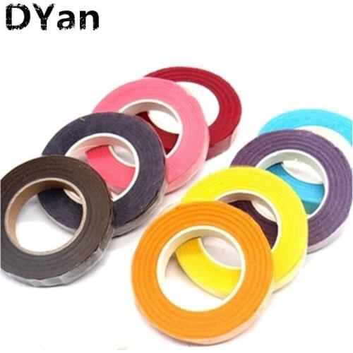 Free Shipping 1pcs Fondant Simulation Flower Paper Tape Box Ribbon 1.2cm*25m A474