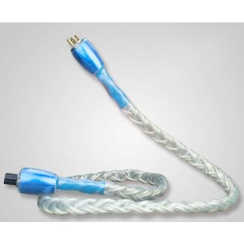 Free shipping Taralabs 99,99 silver plated power cable HIFI US Version AC Audiophile Power cable