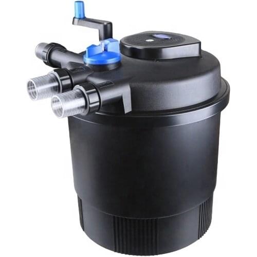 SUNSUN CPF Series Biochemical filter.Circular water purification equipment for koi fish pond.Ultraviolet bactericidal lamp