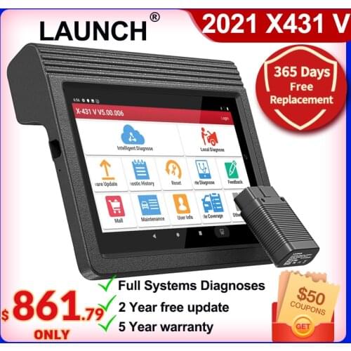 2019 Hot Selling 100% original launch X431 V Update on Official Launch Website X-431 V diagnostic-tool DHL Free Shipping