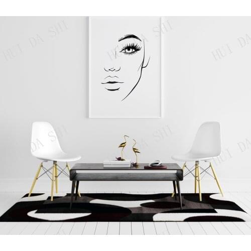 Line Wall Art, Woman Face Sketch Art Print, Line Drawing, One Line Print, Woman Face Line Art, Bedroom Decoration