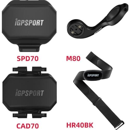 IGPSPORT Bicycle Computer Strava Ant+ SPD61 C61 Sensor HR40 HR60 Arm Heart Rate S60 S80 Holder Wireless Bike GPS Speedometer