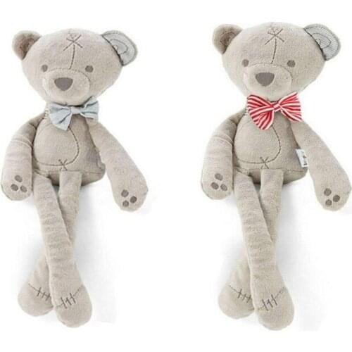 Baby Gift Promotion Toy Cute Baby Kids Animal Bear Sleeping Comfort Doll Plush Toy Soft Stuffed Appease Bear Toy