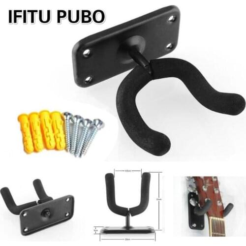 Guitar Hanger Hook Holder Wall Mount Stand Rack Bracket Display Fits Most Guitar Bass Parts Accessories GYH