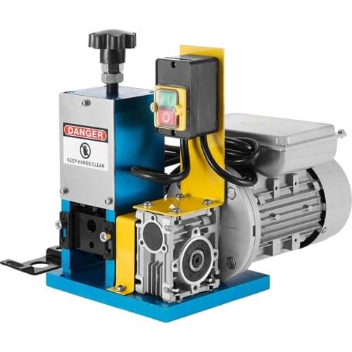 Portable Powered Electric Wire Stripping Machine 1/4HP Electric Cable Stripper