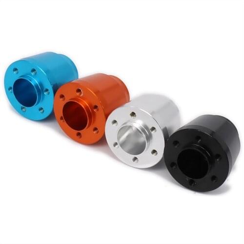 RCAWD 2PCS 2.2 Aluminum Rear Wheel Hex Hub Adapter 22mm For 1/10 Axial Yeti Rock Racer AX90026 Buggy Crawler Hop-Up Parts