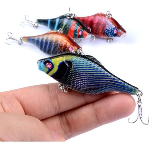 1Pcs Lifelike VIB Fishing Lure 6.5cm/12g Crankbait Vibrate Artificial Japan Hard Baits Sea Fishing isca Wobbler Tackle