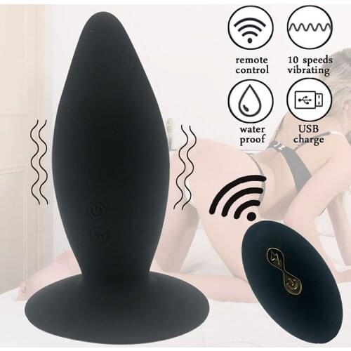 Sex toys anal butt plug remote control vibrator clit sucker dildos adult Couple toys prostate massager sex tools for woman/man