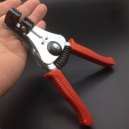 1pcs Cable Wire Stripper Pliers Stripping Crimper Crimping Plier Cutter Tool Diagonal Cutting Electric Tools