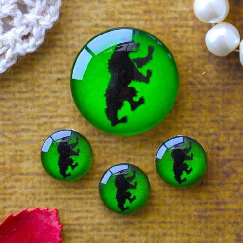 12mm 25mm 14mm 16mm 18mm 20mm Photo Glass Cabochons Round Cameo Set Handmade Settings Game 17