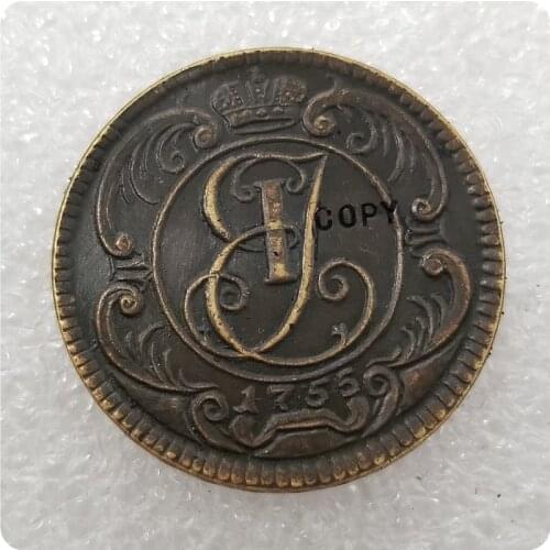 1755 Russia I.KO COIN COPY commemorative coins-replica coins medal coins collectibles
