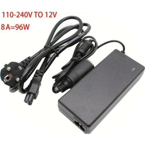 96 W AC 100 V - 240 V to DC 12 V car cigarette lighter AC / DC adapter converter transformer DC power converter free delivery