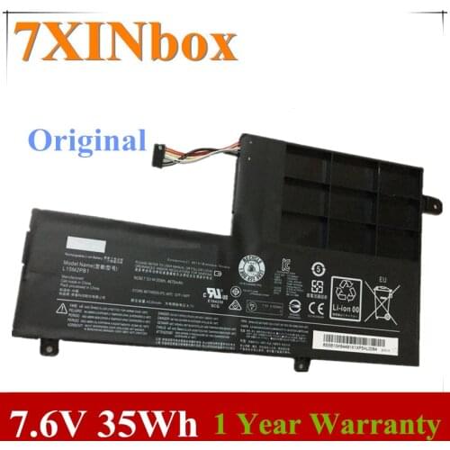 7XINbox 7.6V 4610mAh 35Wh L15C2PB1 L15L2PB1 L15M2PB1 Laptop Battery For Lenovo YOGA 510 510-15IKB 510-15ISK 510-14AST 510-14IKB