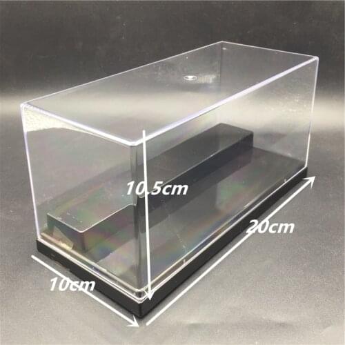 2 Sizes Acrylic Transparent Display Box Dolls Accessories for Collocate Soccerwe Super Star Soccer Basketball Figures 1-14pcs
