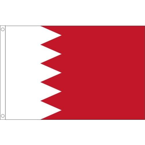 Free shipping xvggdg 90 x 150cm Bahrain flag Banner Hanging National Bahrain flags Home Decoration