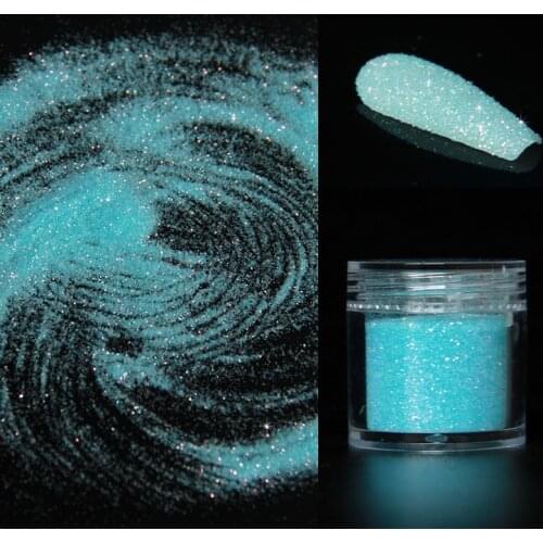 Sparkly Nail Glitter Colorful Nail Art Flash Sugar Powder Dust Decorative Accessories For Rainbow Nails Design DIY Decorations