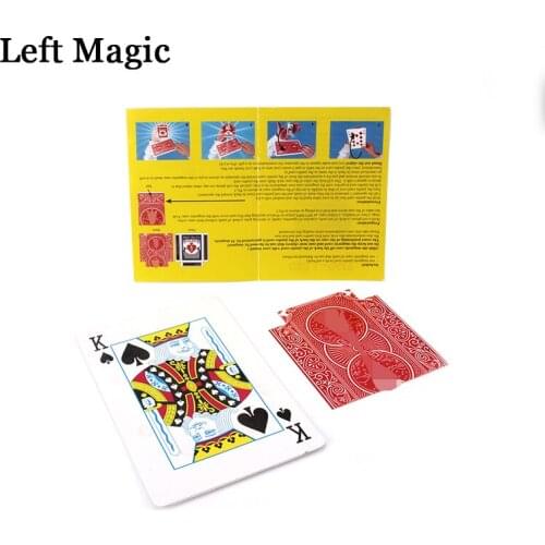 CELL OUT Magic Tricks Phone From Deck Close Up Magic Tools Changing Poker Magic Props Amazing Toys Easy To Do