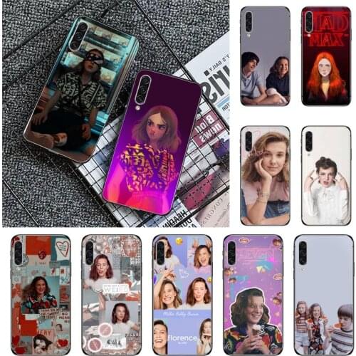Millie Bobby Brown Stranger Things Phone Case For Samsung S 7 8 9 10 20 A 21S 20e 50 51 71 note9 10 J4 plus 20 ultra