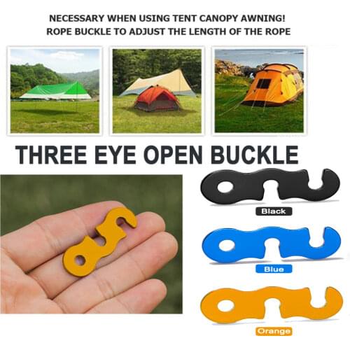 Cord Rope Buckle Accessories For Tents
