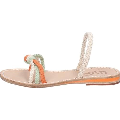 EDDY DANIELE sandals women rope White