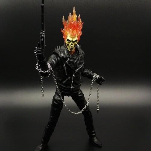 Hasbro Marvel Comic Ghost Rider Joints Movable Action Figure Model Toys
