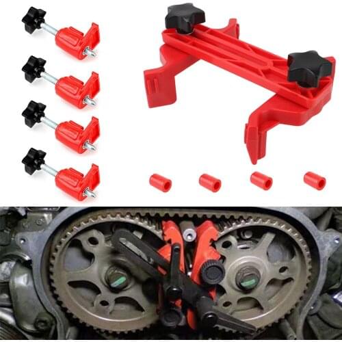 Car Repair Tool Auto Accessories Car Engine Cam Timing Locking Tool Universal Camshaft Lock Holder Car Master Cam Clamp Kit