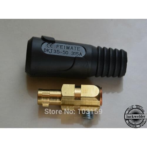 Cable Plug Welding Male Connector 35-50 DINSE Style 200- 300 Amp CP3550