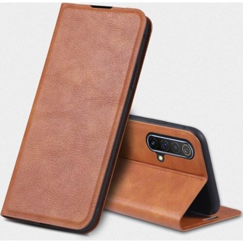 Luxury Retro Wallet Stand Flip Leather Case For Realme X3 SuperZoom Realme X50 Pro X50M X50T Book Cover Magnetic Case