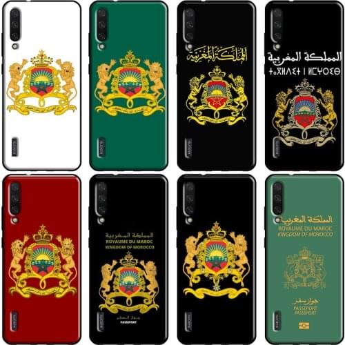 Maroc Morocco Flag Coat Of Arms Case For POCO X3 M3 F2 Pro Case For Xiaomi Mi 11 A1 A2 A3 Mi Note 10 Lite Mi 10T 9T Pro Coque